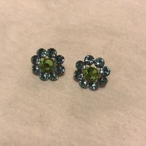 Blue and Green Tarina Tarantino Earrings